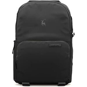 Brevite Black Women's Camera and laptop Backpack